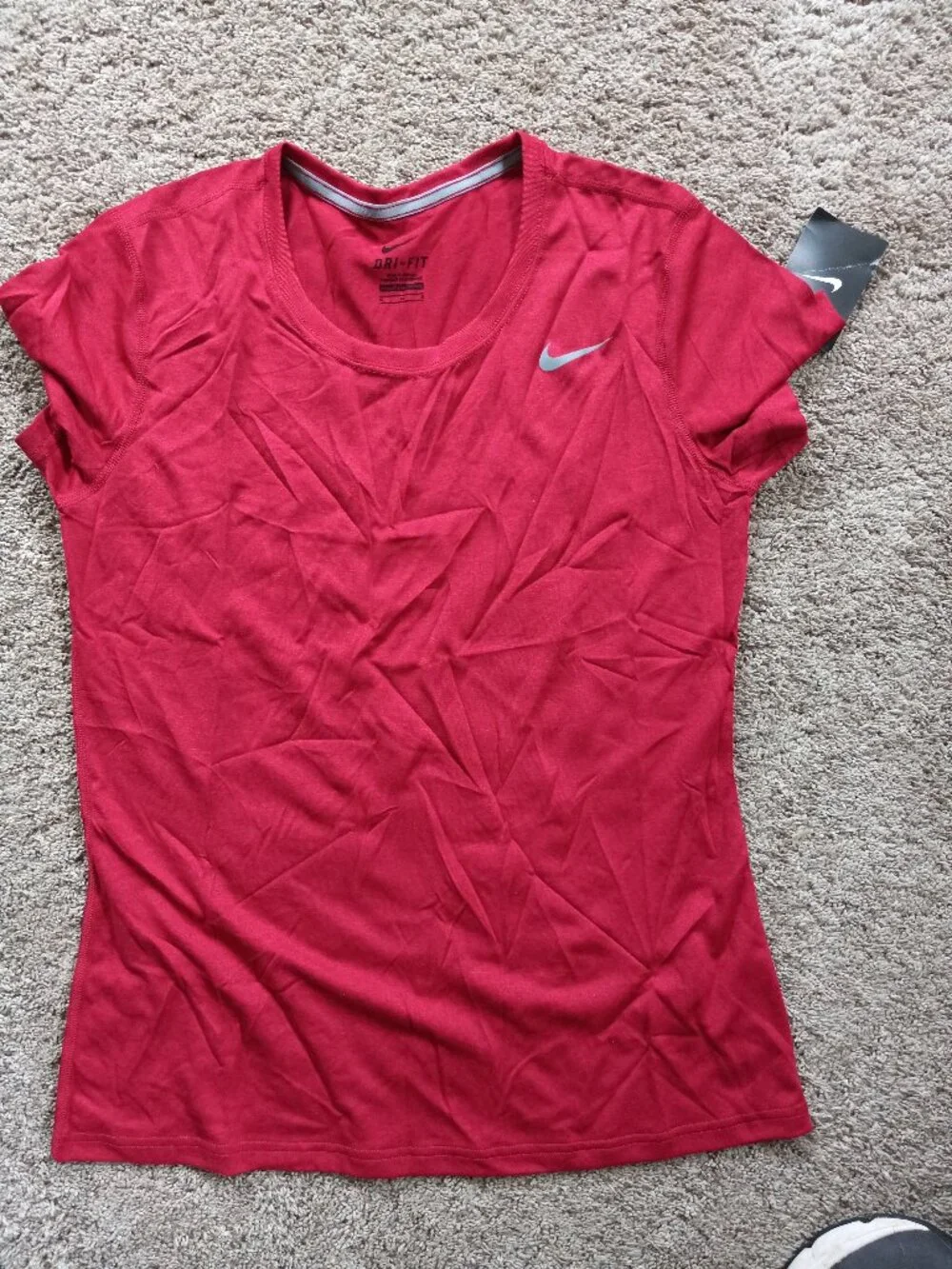 Nike Women's Legend Shirt (Medium, Crimson) New